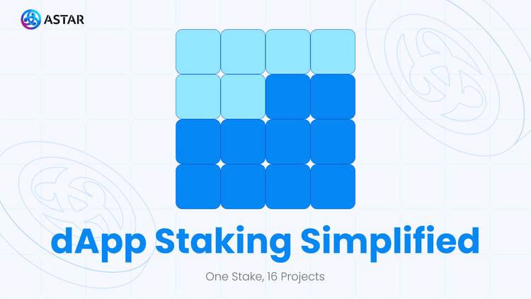 dApp Staking 단순화: 하나의 스테이킹으로 16개 프로젝트